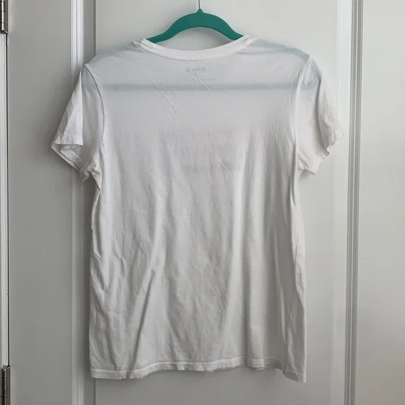 Hurley White Floral Logo T-Shirt - Picture 4 of 4